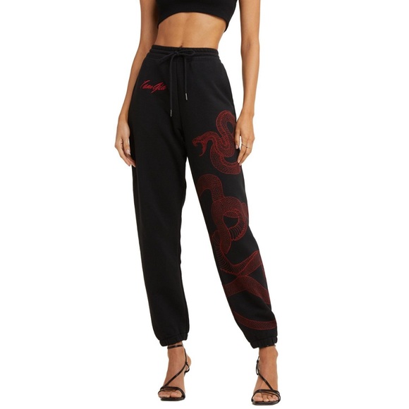 Iamgia Astrea Snake Sweatpants In Black 